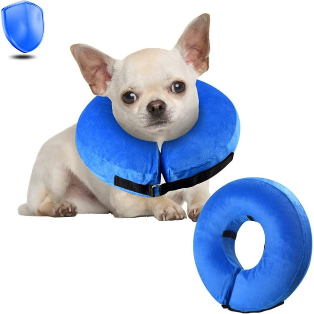 1 Pack Dog Cone Alternative After Surgery Soft Dog Cone for Small