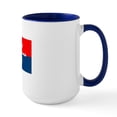 thumbnail image 2 of CafePress - Canadien Francais (Card) Large Mug - 15 oz Ceramic Large White Novelty Mug, 2 of 4