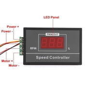 tooloflife DC 6-60V 30A Speed PWM Controller Motor Speed Control Regulator Digital Display