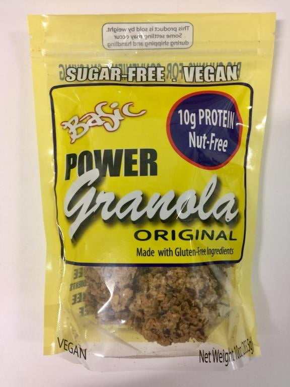 BASIC POWER GRANOLA - Sugar-Free, vegan, gluten free (3 pack)