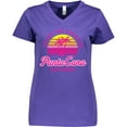 thumbnail image 3 of Inktastic Enjoy The Sunshine Punta Cana Summer Paradise Women's V-Neck T-Shirt, 3 of 5