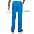 thumbnail image 3 of Landau Essentials Relaxed Fit 7-Pocket Elastic Cargo Scrub Pants for Men 8555, 3 of 6