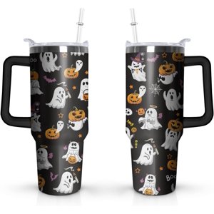 40 Oz Halloween Tumbler with Handle