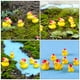 thumbnail image 2 of 20 piezas pequeños patos navideños, Mini patos de resina, adornos en miniatura para casa de muñecas, estatuas de pato, decoraciones de jardín, figuritas de pato, 2 of 5