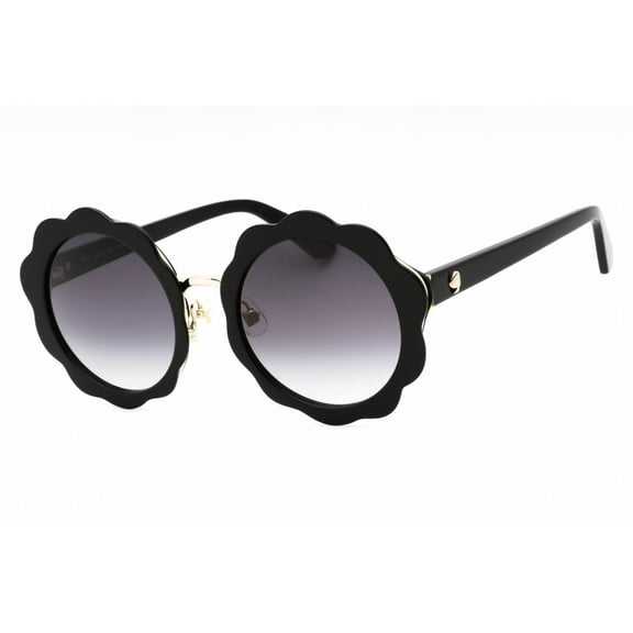 Kate Spade KS KARRIE/S Plastic Womens Round Sunglasses Black 52mm Adult