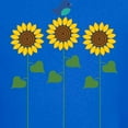 thumbnail image 3 of CafePress - Sunflower Garden Bird T Shirt - Dark T-Shirt Kids XS-XL, 3 of 4