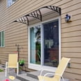 thumbnail image 5 of BAYUELSWU 78.8"x39" Awning for Door Entrance,Door Awnings Exterior Durable Polycarbonate and ABS Construction with Aluminum Support for Home Window Shade, 5 of 7