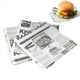 thumbnail image 5 of 200 Piezas Papel para Hornear, Papel para Pan, Forro para Bandeja de Perritos Calientes con Papas Fritas, SáNdwich de Hamburguesa, Papel Absorbente, 5 of 6