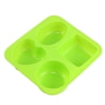 thumbnail image 1 of Matsuzay Molde de silicona para jabón con cavidad para barra de terapia de masaje, herramientas para hacer jabón, molde para jabón de Spa casero DIY, Almacenamiento y organización del hogar Verde Matsuzay HA023995-02, 1 of 6