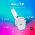 thumbnail image 4 of Audifonos Diadema Gamer Balam Rush AEON HS999 Inalambrico USB RGB Blanco, 4 of 4