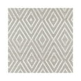 thumbnail image 6 of Dash & Albert Diamond Handwoven Indoor/Outdoor Rug, 2' x 3', Platinum/White, 6 of 6