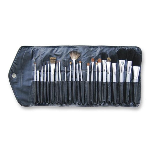CSC Spa 23BS-100 Ensemble de Brosses à Cheveux Sable et Chèvre - 23 Pcs