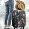 thumbnail image 2 of Pioneer Flower Floral Print Pattern Luggage Cover Fashion Suitcase Cover Baggage Covers Fit 25-28 Inch Luggage (Go Travel), 2 of 5