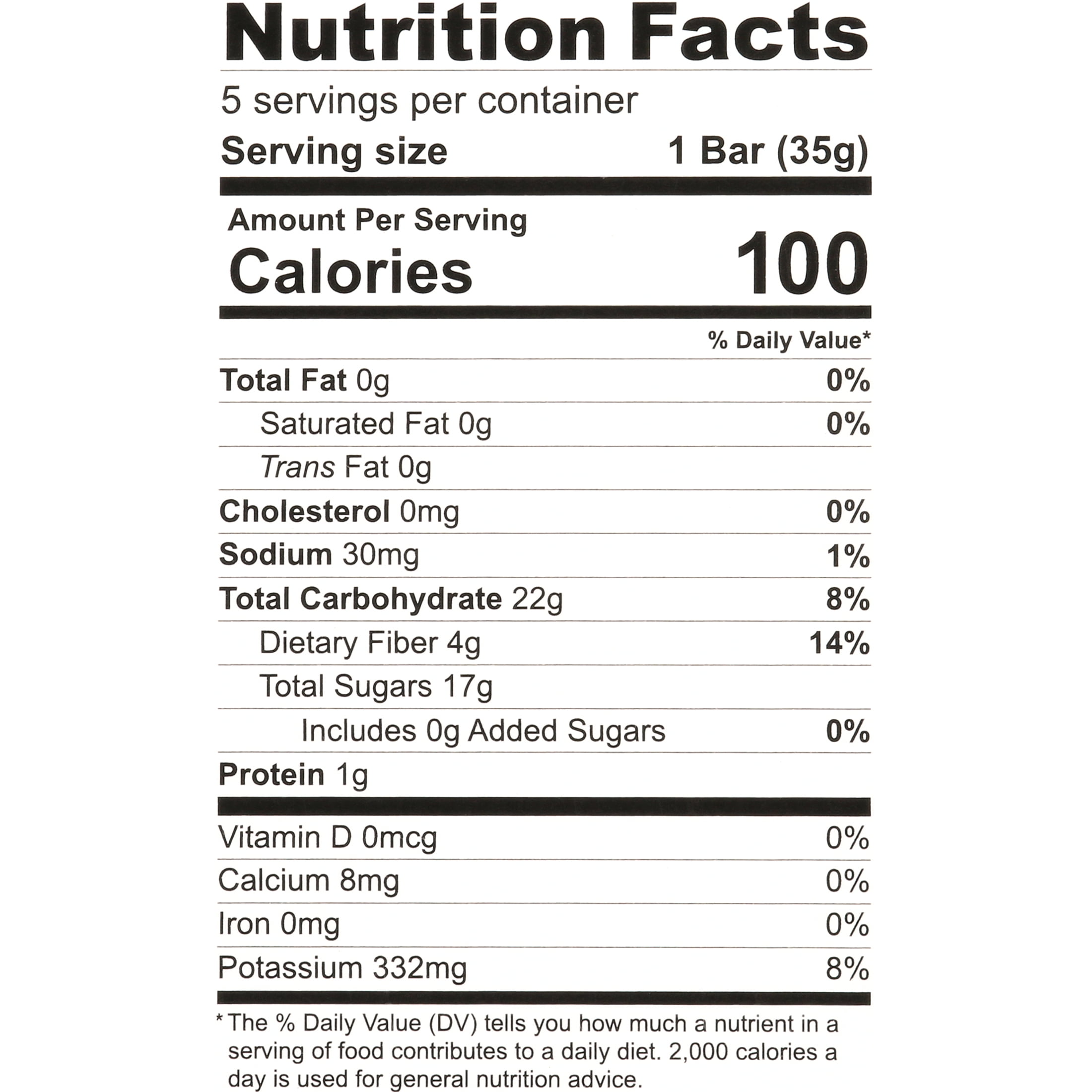 That's It. Apple And Strawberry Nutrition Bar - 6oz - 5ct