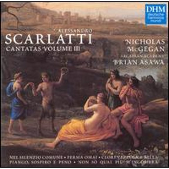 Alessandro Scarlatti: Cantatas, Vol. 3 (CD) by Arcadian Academy, Brian Asawa (counter tenor)