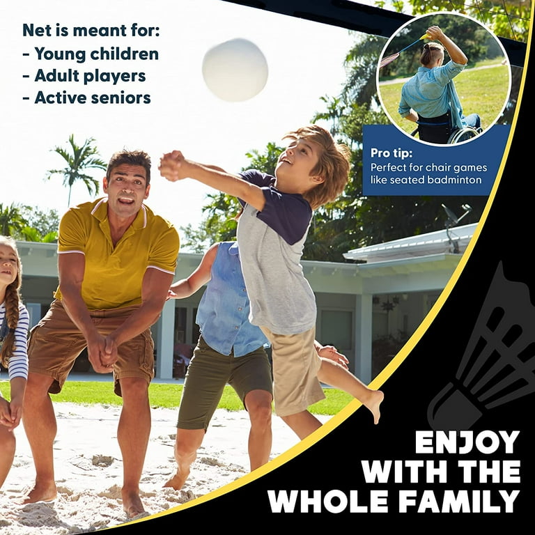 Boulder portable sale badminton net set