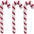 thumbnail image 3 of Decoraciones inflables, 3 bastones de caramelo inflables para fiestas navideñas y festivas extravagantes, fáciles de almacenar, 3 of 5