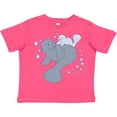 thumbnail image 3 of Inktastic Cute Manatees with Bubbles Boys or Girls Toddler T-Shirt, 3 of 5