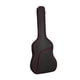 thumbnail image 4 of Funda para guitarra eléctrica de 40 y 41 pulgadas con asa y bolsillo frontal grande. rojo, 4 of 9