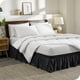 thumbnail image 5 of Faldón de cama ajustable Bare Home con caída de 15 pulgadas tamaño Queen color negro, 5 of 6
