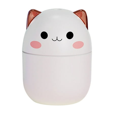 

YINAVEN Humidifiers Humidifier Office Small Volume Cute Home Portable Humidification Mini Humidifier USB Desktop Office Mute Bedroom Colorful Lights for Flash Deals Women Men