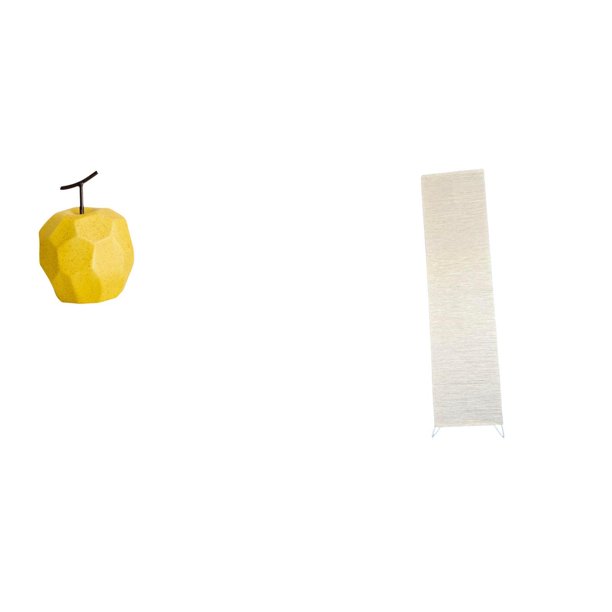 Lámpara De Papel De Porcelana Con Forma De Fruta, Escultura Decorativa, Mesa Coleccionable, Decoración Geométrica, Acogedora Lámpara De Pie Para Sala De Estar, Cubierta Para Festivales Y