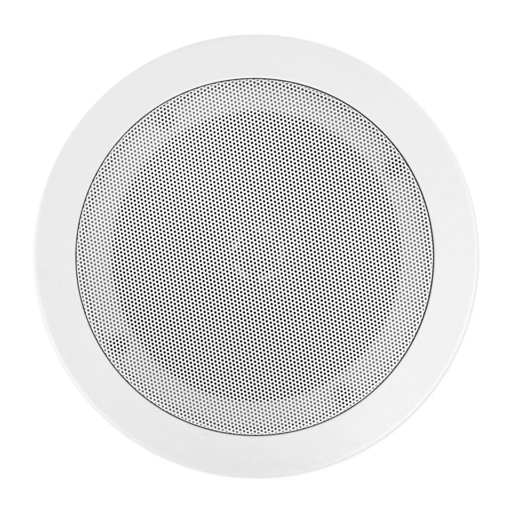 Rockville 6-Zone 70v Amplifier+8) 5.25" 2Way White Ceiling Speakers 4 Restaurant - image 3 of 15