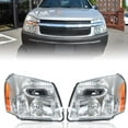 thumbnail image 4 of 2Pcs Headlight Assembly Fit for Chevy Chevrolet Equinox 2005 2006 2007 2008 2009, 05-09 Equinox Headlamp Housing Assembly, 4 of 5