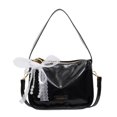 thumbnail image 5 of Bolso bandolera de mano con lazo de encaje, estilo 2025, para mujer, de alta gama, versátil y a la moda., 5 of 5