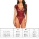 thumbnail image 5 of Lencería de encaje sexy para mujer Ropa interior de perspectiva Ropa de dormir de body en V profundo, M Monstrate XX000090-02, 5 of 7