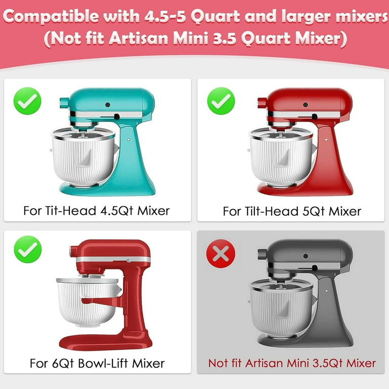 Accessorio Per Gelato Kitchenaid - Macchina Per Gelato Da 2 Litri, Per Mixer 4,5-6 Litri - Foto 9