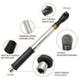 thumbnail image 3 of Electric Drill Extension Wrench, One Touch Forward Reverse Impact Wrench Extension  for Car Maintenance, 3 of 7