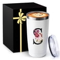 thumbnail image 1 of Taza de café aislante MNZZ, taza de viaje de acero inoxidable de 20 onzas, 1 of 7