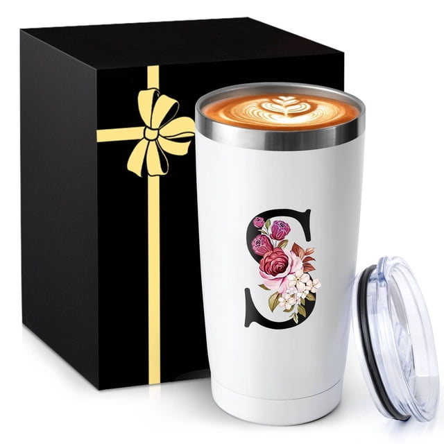 Taza de café aislante MNZZ, taza de viaje de acero inoxidable de 20 onzas