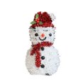 thumbnail image 2 of Puntoco Adorno Navideño De Muñeco De Nieve Rojo, Decoración Del Hogar, 2 of 2