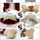 thumbnail image 4 of medias navideñas para mascotas, de arpillera, a cuadros, grandes, con forma de hueso, clásicas, colgantes, 4 of 5