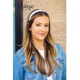 thumbnail image 3 of Motique Accessories 1 inch Vegan Leather Headband for Women and Girls (White), 3 of 6