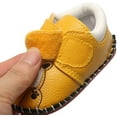 thumbnail image 6 of Baby Girls Boys Pu Leather Sneakers Anti-Slip Rubber Sole Cartoon Moccasins Handmade Newborn Slippers Hard Bottom Toddler First Walkers Infant Crib Shoes, 6 of 6