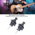 thumbnail image 4 of 2PCS Guitar Strap Locks, Quick Release Strap Retainer Metal Button with 1 Wrench for Electric Acoustic Guitar Bass, 4 of 8
