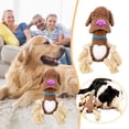 thumbnail image 4 of Pull Rope Pug Toy Sound Producing Rope Dog Gnawing Interactive Tool, 4 of 7