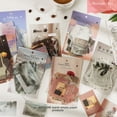 thumbnail image 1 of Paquete de pegatinas de papel Serie Time Letter en material de manual de paisajes Pegatinas, 1 of 5