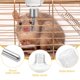 thumbnail image 2 of Automatic Rabbit Feeder Water Bottle Cage Hanging Water Bottle Small Animals Guinea Pig Water Bottle No Drip, 2 of 3