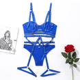 thumbnail image 3 of Ropa interior de varias piezas con abertura de malla para mujer sexy, moldeadora de cuerpo hueco, multicolor y de varios tamaños, 3 of 5