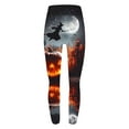 thumbnail image 3 of Halloween Leggings for Women High Waisted Athletic Workout Legging Soft Stretch Printed Gym Yoga Pants, 3 of 3