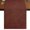 Brown, variant on Purple Burlap Texture 48 Inch Table Runner, Farmhouse Vintage Purple Farmhouse Dresser Scarf Cotton & Linen Tablerunner for Dining/Kitchen Island/Holiday Party Décor 13" x 48"