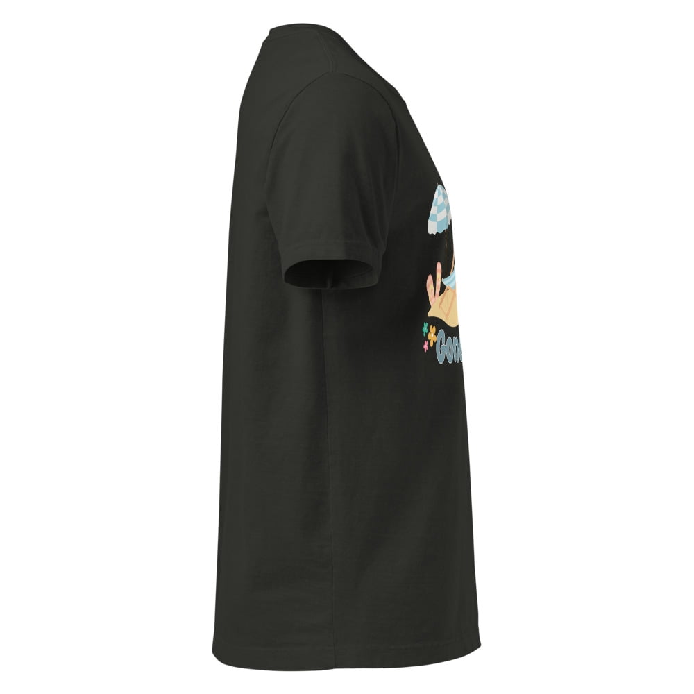 Gen X Gone Surfing - Unisex oversized t-shirt (Washed Black, M)