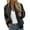 Black, variant on Zhuashum Jackets For Women Fashion Solid Jackets Zipper Coats Casual With Pockets Jacket Fashion Outerwear Black L