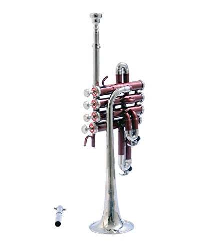 Sai Musical India Piccolo Trumpet Bb Red Nickel