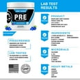 thumbnail image 6 of Honey Badger Pre Workout Powder, Keto Vegan Preworkout for Men & Women with Vitamin C for Immune Support, Beta Alanine & Caffeine, Sugar Free Natural Energy Supplement, Blue Raspberry, 30 Servings, 6 of 6