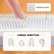 thumbnail image 4 of Cepillo de Pelo Giratorio Autolimpiante - Peine con Cojín de Aire de Masaje Antiestático para Mujeres, Peine Alisador Retráctil Mágico A, 4 of 5